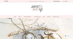 Desktop Screenshot of gypsysouljewellery.com